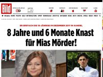 Bild zum Artikel: er erstach die 15-Jährige in Kandel - 8 Jahre und 6 Monate Knast für Mias Mörder!
