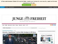 Bild zum Artikel: Chemnitz: „Tagesthemen“ mischen Hitler-Hooligans in AfD-Demo