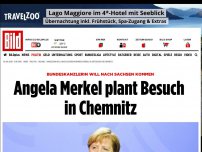Bild zum Artikel: Kanzlerin nach Sachsen - Angela Merkel plant Besuch in Chemnitz