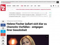 Bild zum Artikel: Nach Facebook-Aufruf: Helene Fischer mit klarem Statement zu Chemnitz