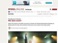 Bild zum Artikel: Protestkonzert in Chemnitz: Wer denn sonst?