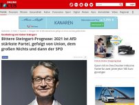 Bild zum Artikel: Gastbeitrag von Gabor Steingart - Bittere Steingart-Prognose: 2021 ist AfD stärkste Partei, gefolgt von Union, dem großen Nichts und dann der SPD