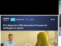 Bild zum Artikel: RTL-Reporter trifft deutsche IS-Frauen im Gefängnis in Syrien