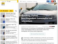 Bild zum Artikel: Duisburg: Polizei beschlagnahmt Luxusautos vor Jobcentern