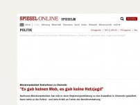 Bild zum Artikel: Ministerpräsident Kretschmer zu Chemnitz: 'Es gab keinen Mob, es gab keine Hetzjagd'