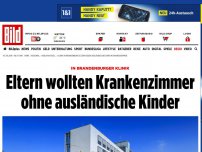 Bild zum Artikel: klinik in Brandenburg - Eltern gegen ausländisches Kind im Krankenzimmer