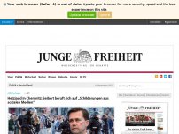 Bild zum Artikel: Hetzjagd in Chemnitz: Seibert beruft sich auf „Schilderungen aus sozialen Medien“