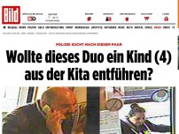 Bild zum Artikel: Polizei sucht nach Paar - Wollte dieses Duo ein Kind (4) entführen?