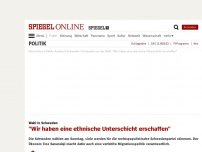 Bild zum Artikel: Wahl in Schweden: 'Wir haben eine ethnische Unterschicht erschaffen'