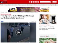 Bild zum Artikel: Nach Maaßen-Aussage - Polizeigewerkschaft mahnt Politik: 'Mit dem Begriff Hetzjagd wurde Schindluder getrieben'
