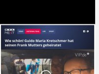 Bild zum Artikel: Wie schön! Guido Maria Kretschmer hat seinen Frank Mutters geheiratet