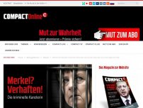 Bild zum Artikel: #Chemnitz: Merkel macht den Honecker: Das ist der Satz, der sie in den Abgrund reißt