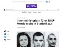 Bild zum Artikel: Politische Gewalt - Innenministerium führt NSU-Morde nicht in Statistik auf