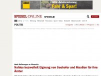 Bild zum Artikel: Nach Äußerungen zu Chemnitz: Nahles bezweifelt Eignung von Seehofer und Maaßen für ihre Ämter