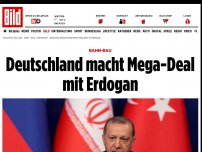 Bild zum Artikel: Bahn-Bau - Deutschland macht Mega-Deal mit Erdogan
