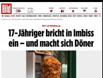 Bild zum Artikel: Mit 1,8 Promille - Teenager bricht in Imbiss ein – und macht sich Döner