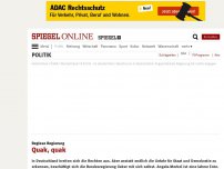 Bild zum Artikel: Reglose Regierung: Quack, quack