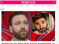 Bild zum Artikel: Shitstorm für Niels Ruf: Fieser Kommentar zu Daniel Küblböck