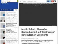 Bild zum Artikel: Martin Schulz: Alexander Gauland gehört auf 'Misthaufen' der deutschen Geschichte