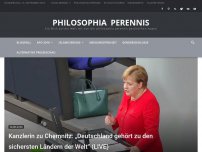 Bild zum Artikel: Kanzlerin zu Chemnitz: „Deutschland gehört zu den sichersten Ländern der Welt“ (LIVE)
