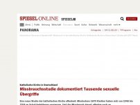 Bild zum Artikel: Katholische Kirche in Deutschland: Missbrauchsstudie dokumentiert Tausende sexuelle Übergriffe