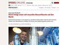 Bild zum Artikel: Kampf gegen Plastikmüll: Share bringt erste voll recycelte Wasserflasche auf den Markt