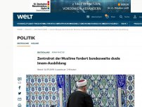 Bild zum Artikel: Zentralrat der Muslime fordert bundesweite duale Imam-Ausbildung