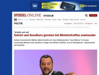 Bild zum Artikel: 'Scheiße noch mal': Salvini und Asselborn geraten bei Ministertreffen aneinander