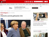 Bild zum Artikel: Politik - Chemnitz und die gefesselte CDU