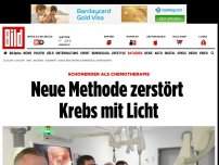 Bild zum Artikel: Schonender als Chemotherapie - Neue Methode zerstört Krebs mit Licht