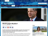 Bild zum Artikel: Debatte um Verfassungsschutzchef: Merkel gegen Maaßen?
