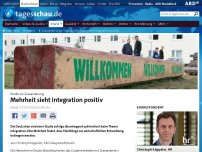 Bild zum Artikel: Zuwanderungs-Studie: Mehrheit sieht Integration positiv