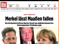 Bild zum Artikel: „WELT“ berichtet - Merkel lässt Maaßen fallen