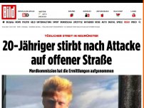 Bild zum Artikel: Tödlicher Streit - 20-Jähriger stirbt nach Attacke auf offener Straße