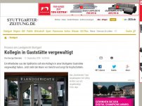 Bild zum Artikel: Prozess am Landgericht Stuttgart: Kollegin in Gaststätte vergewaltigt
