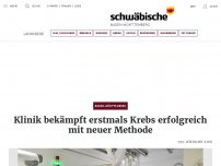 Bild zum Artikel: Klinik aus Baden-Württemberg zerstört erstmals Krebs erfolgreich mit neuer Methode
