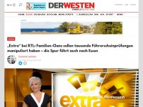 Bild zum Artikel: „Extra“ bei RTL: Familien-Clans sollen tausende Führerscheinprüfungen manipuliert haben – die Spur führt auch nach Essen