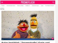 Bild zum Artikel: Autor bestätigt: 'Sesamstraße'-Ernie und Bert sind schwul!