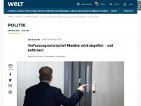 Bild zum Artikel: Verfassungsschutzchef Maaßen wird abgelöst - und befördert