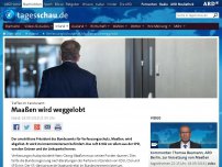 Bild zum Artikel: Verfassungsschutzchef Maaßen muss seinen Posten räumen