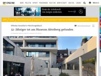 Bild zum Artikel: Offenbar Gewalttat in Mönchengladbach: 32-Jähriger tot am Museum Abteiberg gefunden