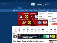 Bild zum Artikel: NBA: Space Jam 2 mit LeBron rückt näher