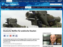 Bild zum Artikel: Ausfuhr genehmigt: Deutsche Waffen für arabische Staaten