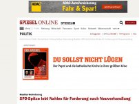 Bild zum Artikel: Maaßen-Beförderung: SPD-Spitze lobt Nahles für Forderung nach Neuverhandlung