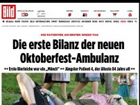 Bild zum Artikel: 469 Patienten am ersten Wiesn-Zag - Die erste Bilanz der neuen Oktoberfest-Ambulanz