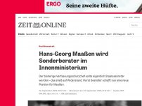 Bild zum Artikel: Koalitionsstreit: Hans-Georg Maaßen wird doch nicht Staatssekretär