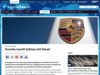 Bild zum Artikel: Porsche macht Schluss mit Diesel