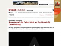 Bild zum Artikel: Naziaufmarsch in Dortmund: Gewerkschaft der Polizei bittet um Verständnis für Zurückhaltung