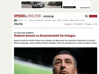 Bild zum Artikel: 'Er muss mich aushalten': Özdemir kommt zu Staatsbankett für Erdogan