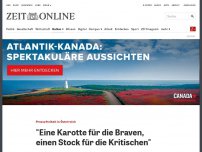 Bild zum Artikel: Pressefreiheit in Österreich: 'Eine Karotte für die Braven, einen Stock für die Kritischen'